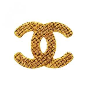 Chanel Cc Logo Brooch Metal #313758C92B